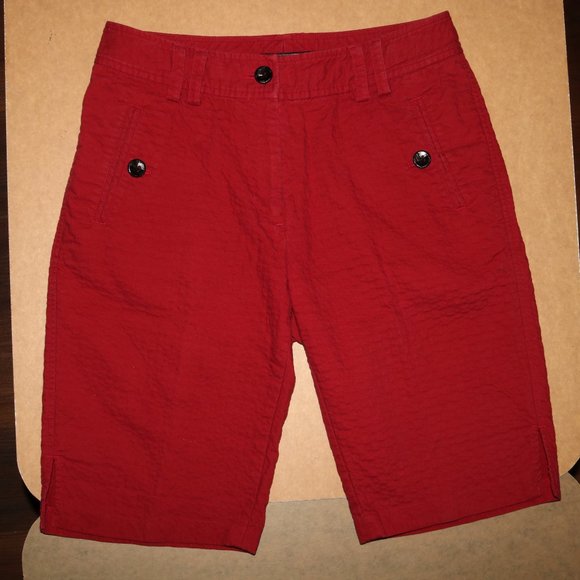 Oxford Golf Red Shorts - 100% Cotton w29 Length 21 - Picture 1 of 8